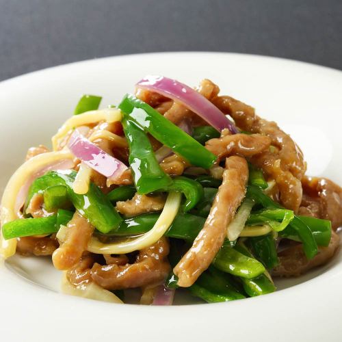 [Shanghai] Stir-fried shredded beef and green peppers
