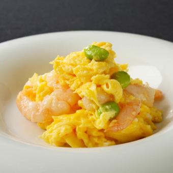 [Cantonese] Stir-fried shrimp and egg