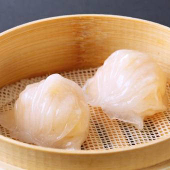 [Cantonese] Steamed shrimp dumplings (4 pieces)