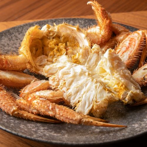 蟹料理もご用意！