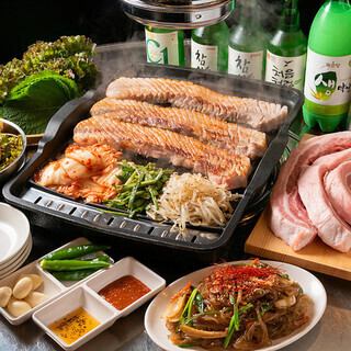 【환송 영회 코스】 음료 무제한 90 분 첨부 연회 코스!