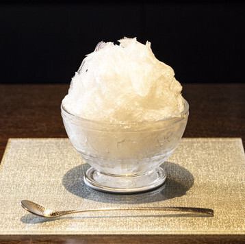 ご注文いただいてから作成する、ミクソロジーとしてのかき氷◆洛氷かき氷 2,200円(税込)~