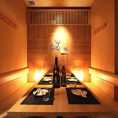 忘新年会や各種宴会のご予約承り中♪最大72名様迄の完全個室完備