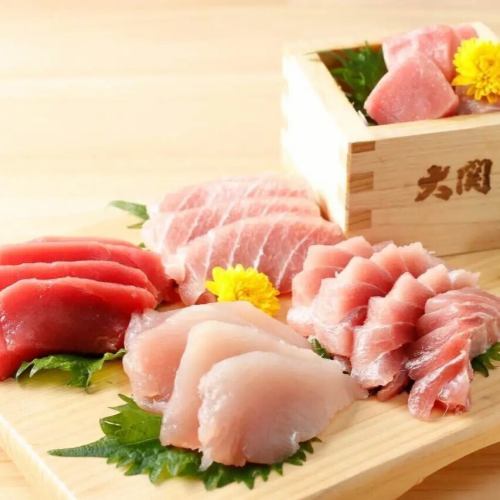 豊富なマグロ料理をご用意