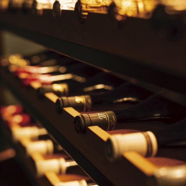 There is always a wine cellar with a selection of over 400 wines.