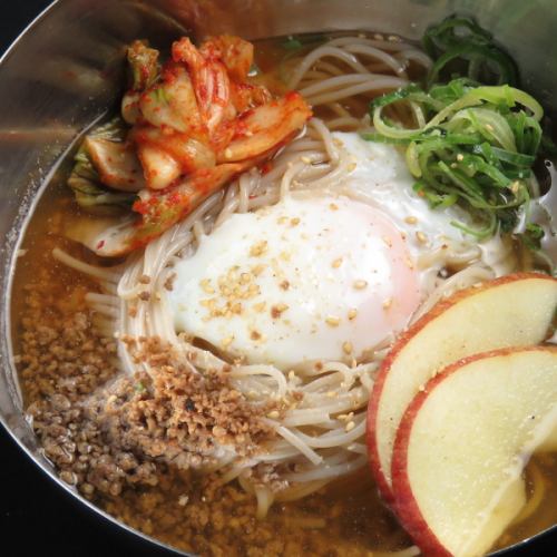 Korean cold noodles / Bibim cold noodles / Tomato cold noodles