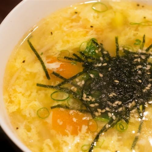 달걀 수프 / 미역 수프 / 와카타마 수프