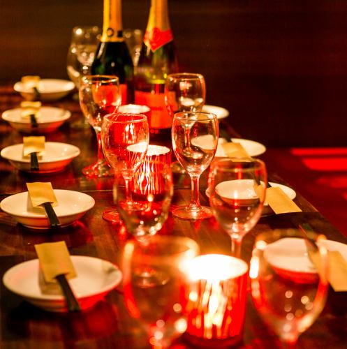 【人気!】個室4名様~ご対応可能》隠れ個室居酒屋晴れ晴れ 大森店で大人気のお席★女子会や合コン、ちょっとしたパーティーなどにおすすめです。大人数でのご利用なら、美味しいお料理をお得にお楽しみいただける宴会コースをぜひ!