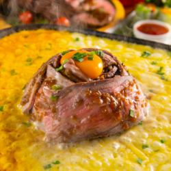 震撼山烤牛肉和起司2人份