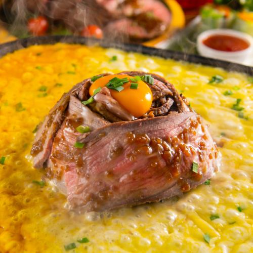 衝撃のマウンテンローストビーフとチーズ 2人前