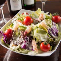 標準♪經典凱薩沙拉搭配新鮮蔬菜♪