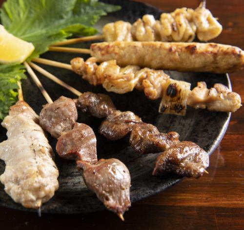 焼き鳥盛り合わせ