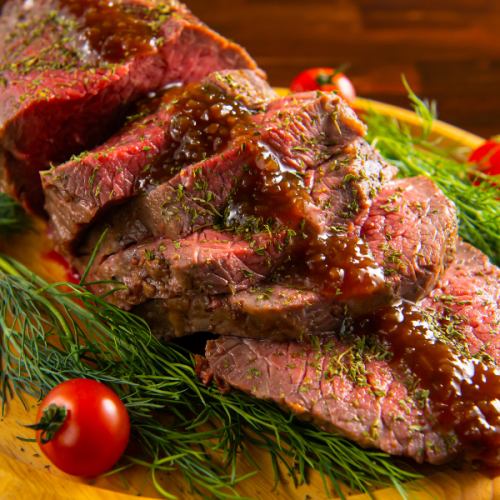 ◆宴会にオススメ!ローストビーフ付き飲み放題コース◆