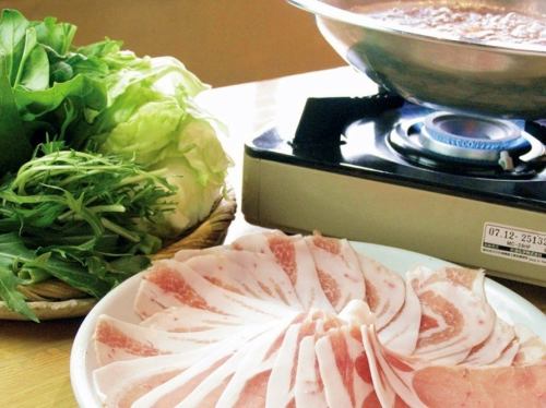 香川縣豬肉蕎麥麵涮涮鍋