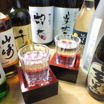 おもてなしの席にも利用される日本酒が豊富な店♪地物とご一緒に