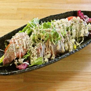 Setouchi seafood carpaccio salad