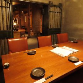 1組限定!古い金庫を改装した個室です