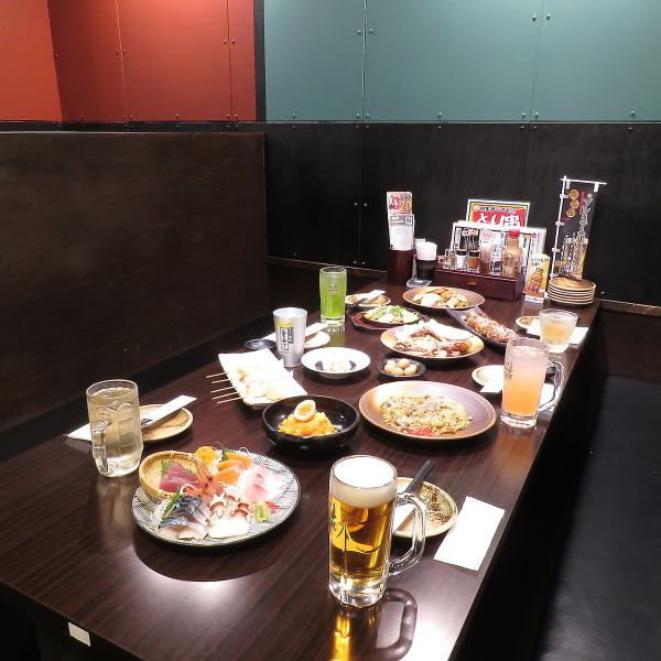 Banquets can be held for up to 16 people!! The restaurant has the perfect atmosphere for a party! You can enjoy a banquet at a reasonable price♪