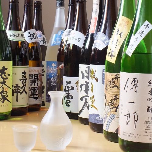 We have a large selection of Shizuoka's local sake◎
