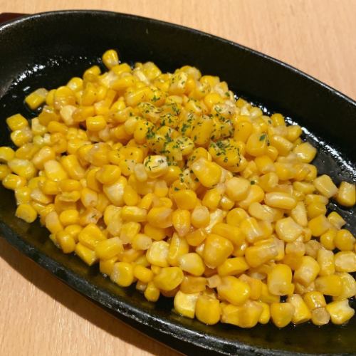 鐵板黃油玉米