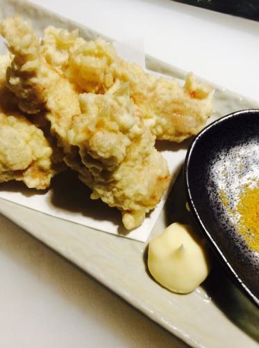 Hagakure style chicken tempura