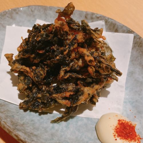 わかめの唐揚げ