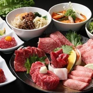 限定贅沢コース全14品4800円(税込)　【飲み放題付は6800円(税込)】