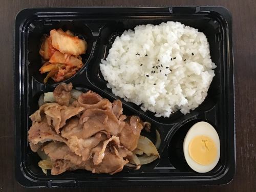 豚生姜焼き弁当