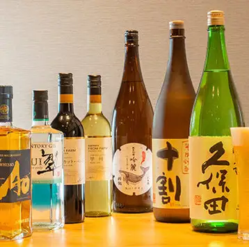 お酒の種類もたくさん