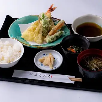 天ぷらミニ蕎麦定食