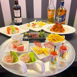 女性限定♪希少部位牛サガリ&選べるPASTA&デザート付♪たっぷり180分[飲放]+全13品4500円(税込)