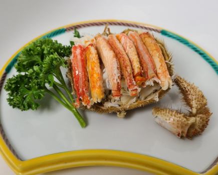 <Seasonally limited> Hairy crab course