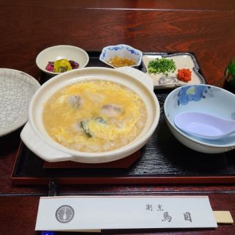 [Lunch/winter only] Blowfish porridge set meal