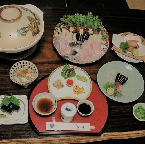 Fugu course [winter limited menu]
