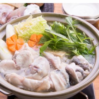 [Enjoy the taste of winter] Piping hot fugu chirinabe kaiseki course meal