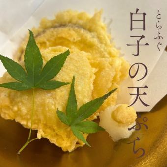 【冬季限定】河豚鱼籽天妇罗×京都蔬菜配蟹酱冬季特供套餐