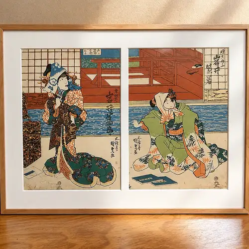 亀戸ゆかりの浮世絵師・歌川国貞