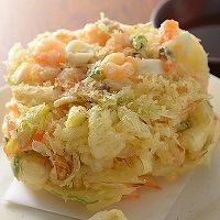 名物の海鮮かき揚げははずせない！