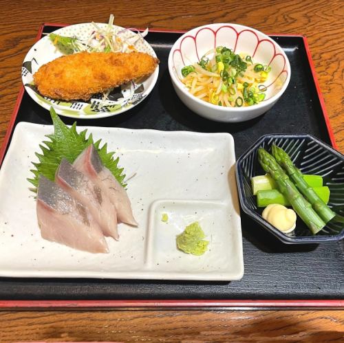 早割セット  お料理4品＋ドリンク1杯付き♪
