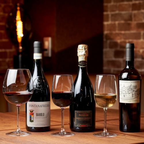 A wide selection of carefully selected wines