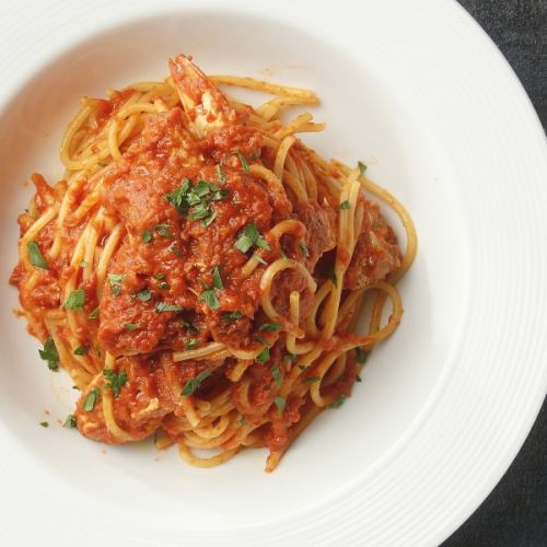 Our specialty pasta is prepared with noodles that match the sauce.