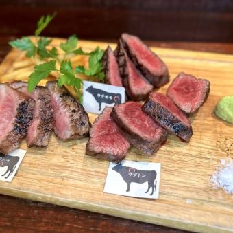 尾崎牛3種盛り
