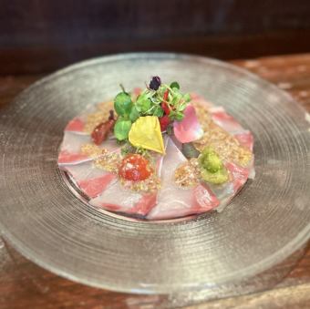 黃尾魚薄片