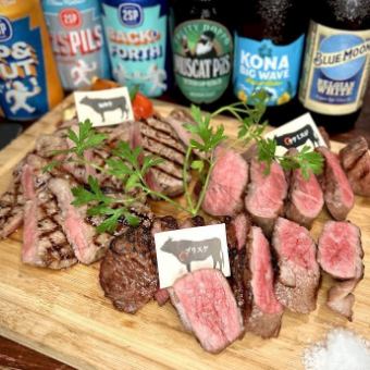 お酒のお供を豊富に◆尾崎牛と短角牛も楽しめるバルコース~2時間飲み放題付き~