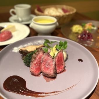 【土日祝ランチ】ブラックアンガス牛ステーキプラン