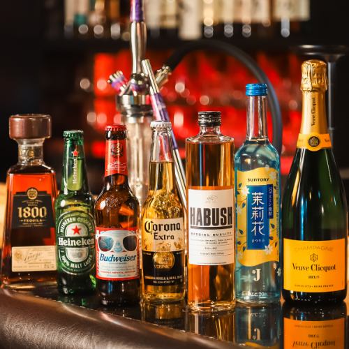 ソフトドリンクやお酒まで各種取り揃えております◎