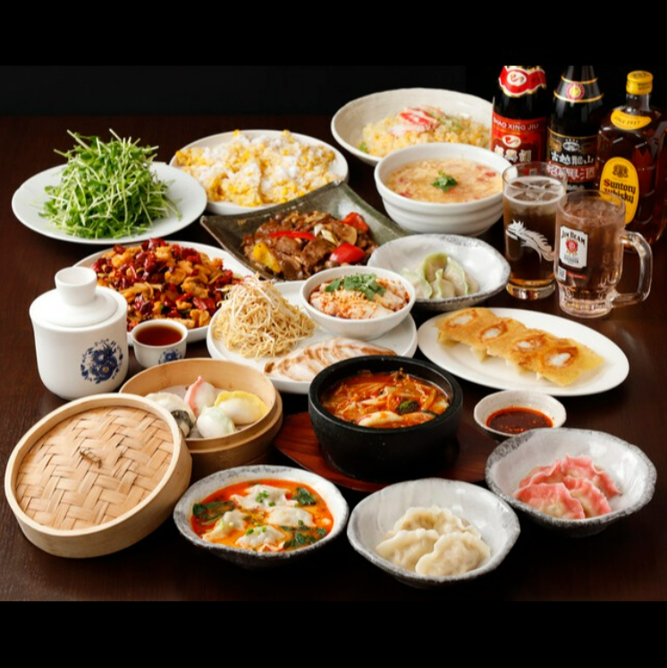 豊富な本格中華料理と点心師が作る自家製餃子を楽しめる♪