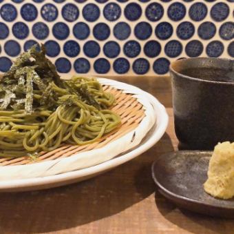 茶そば 冷 ざるそば