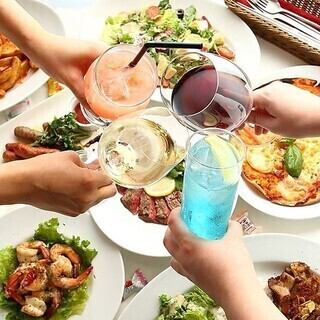 【単品飲み放題】日～木限定！種類豊富なドリンクが2時間飲み放題！2000円⇒1500円(税抜）