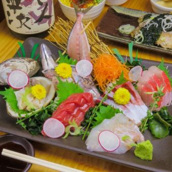 3時間飲み放題付き♪『お手軽おまかせコース』全7品4000円